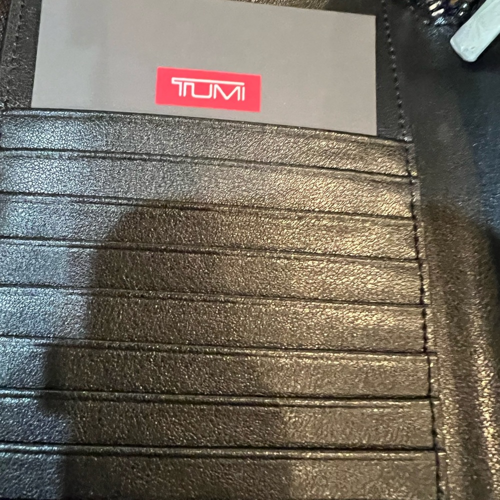TUMI Travel Wallet in Black!